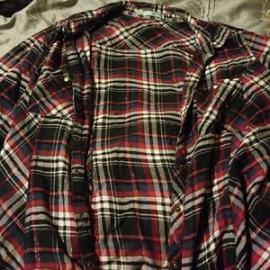 Flannel button up